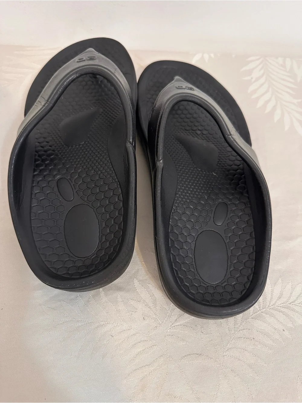 Spenco Men's Black Comfort Foam Flip-Flop Sandals W10 M9